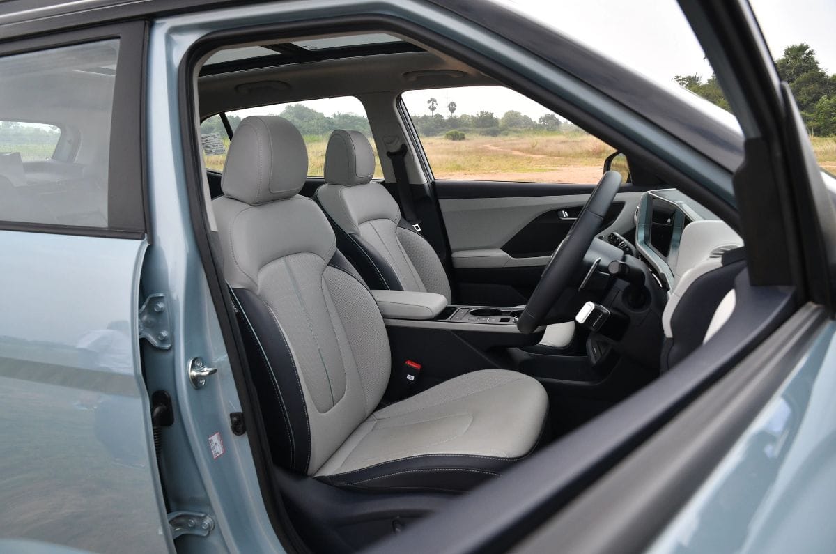 Hyundai Creta Electric front seats 